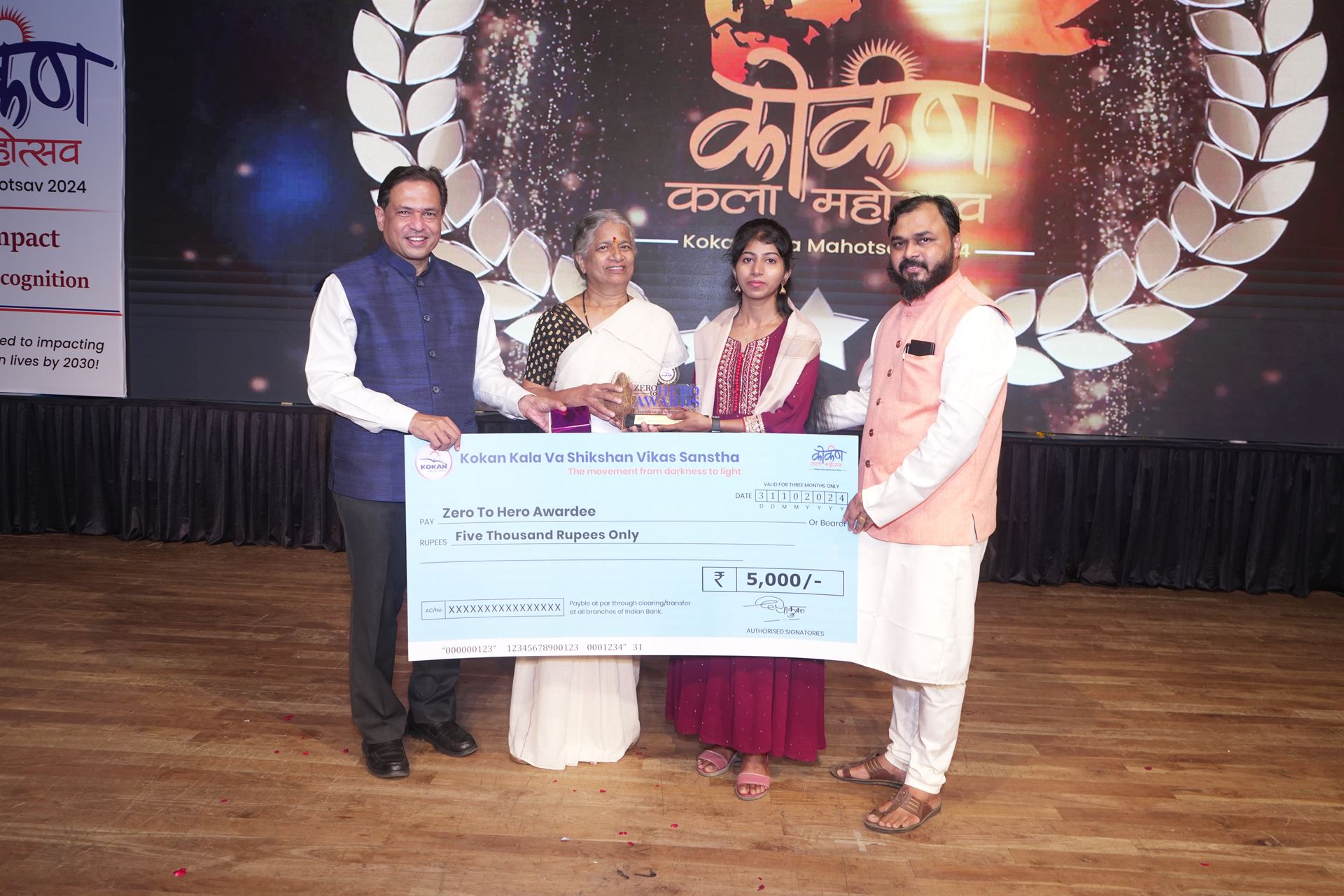 Asaniye Village Shines, ‘Aadharsh Gav’ Award Winner at Kokan Kala