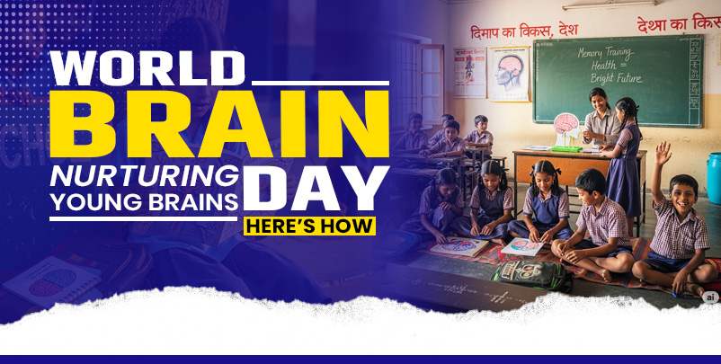 World Brain Day, Donate to Educate, Kokan NGO India