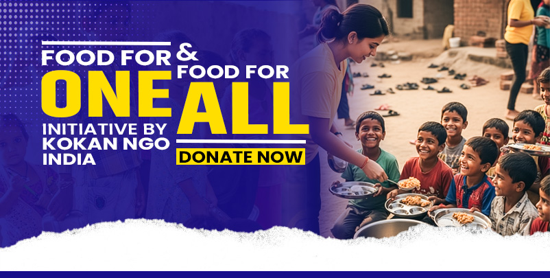 Donate to hunger, Donation for Food, Kokan NGO India
