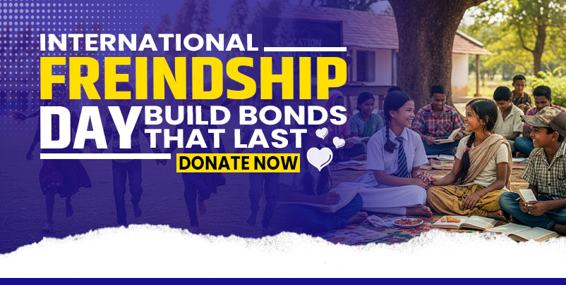 International Day of Friendship, Donate for Child Education, Kokan NGO India
