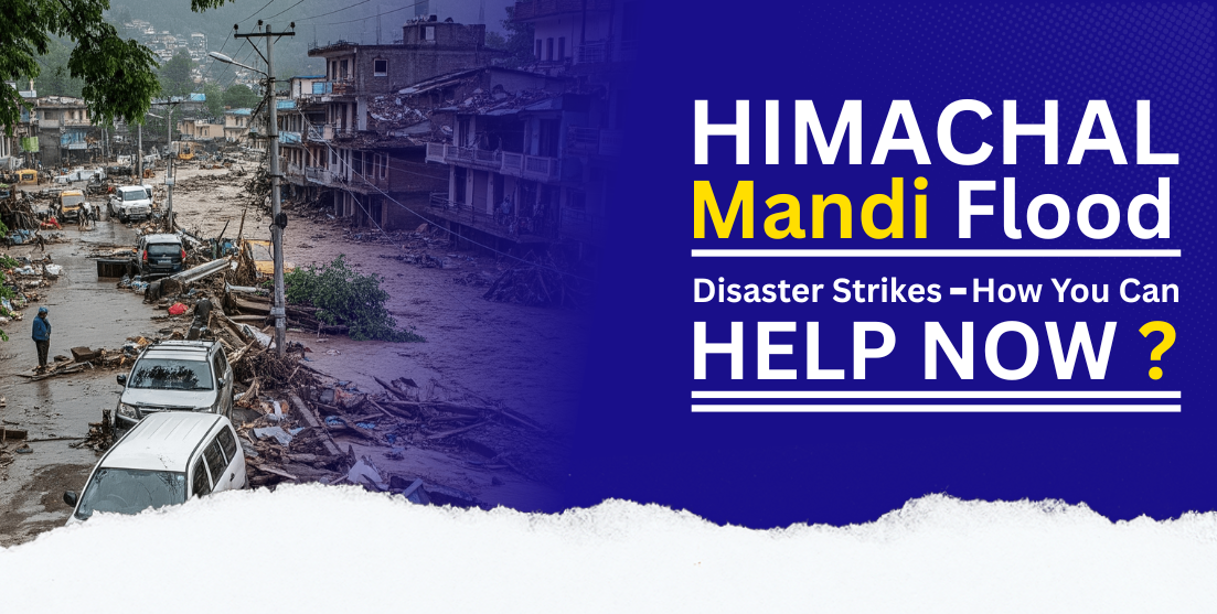 Himachal mandi flood, Mandi, Himachal , Donate for flood relief