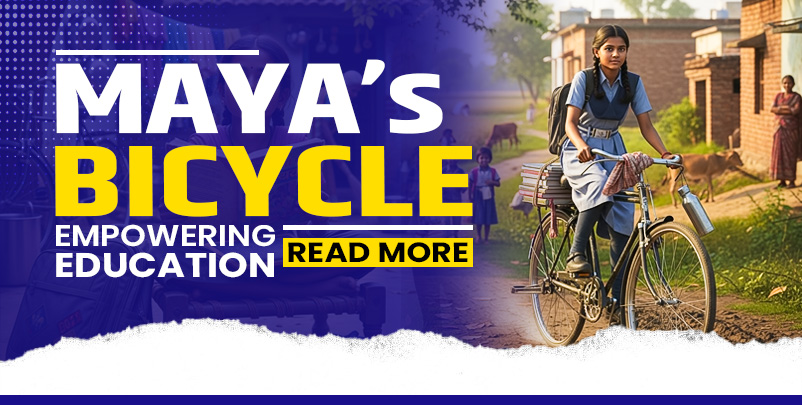Donate a bicycle, Support Girl Education, Kokan NGO India