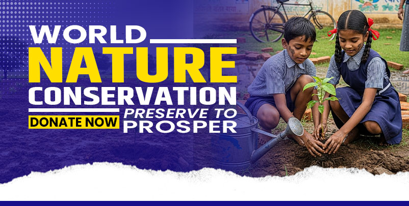 World Nature Conservation Day, Donation for Environment