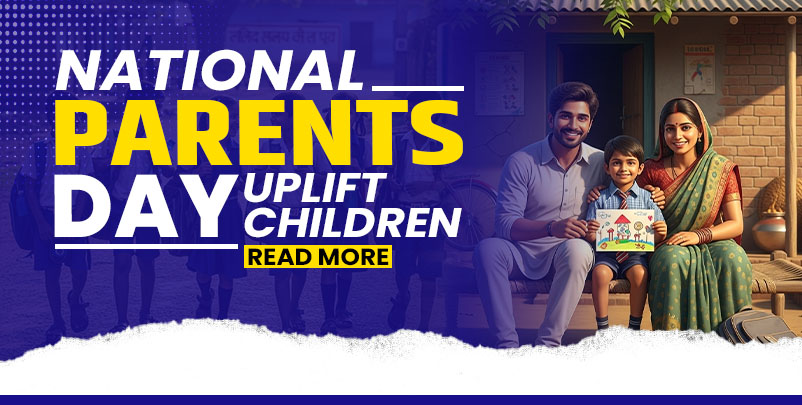 National Parents Day, Donation for Child Development, Kokan NGO India