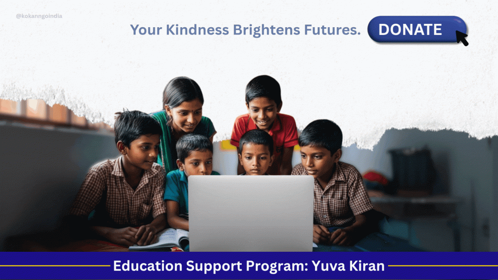 Donate to Underprivileged Children, Education of Poor Rural Children, Kokan NGO India