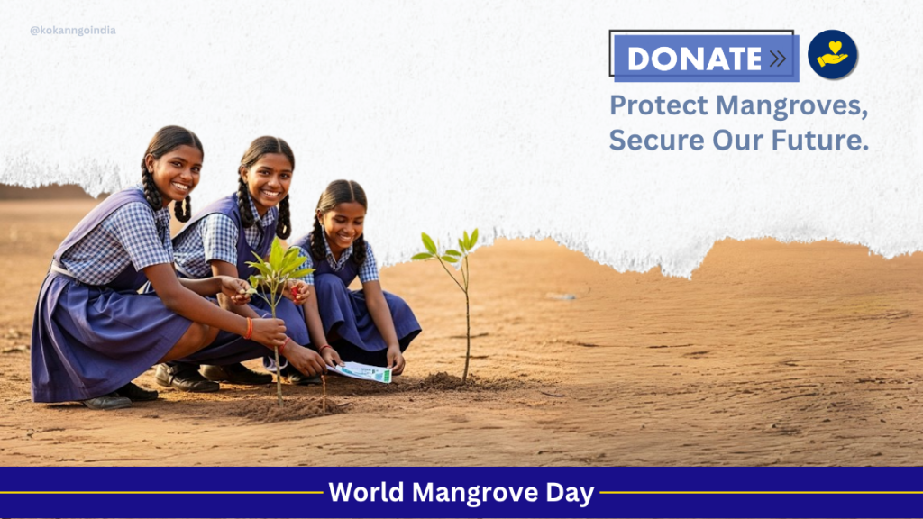World Mangrove Day, Donation for the Environment, Kokan NGO India