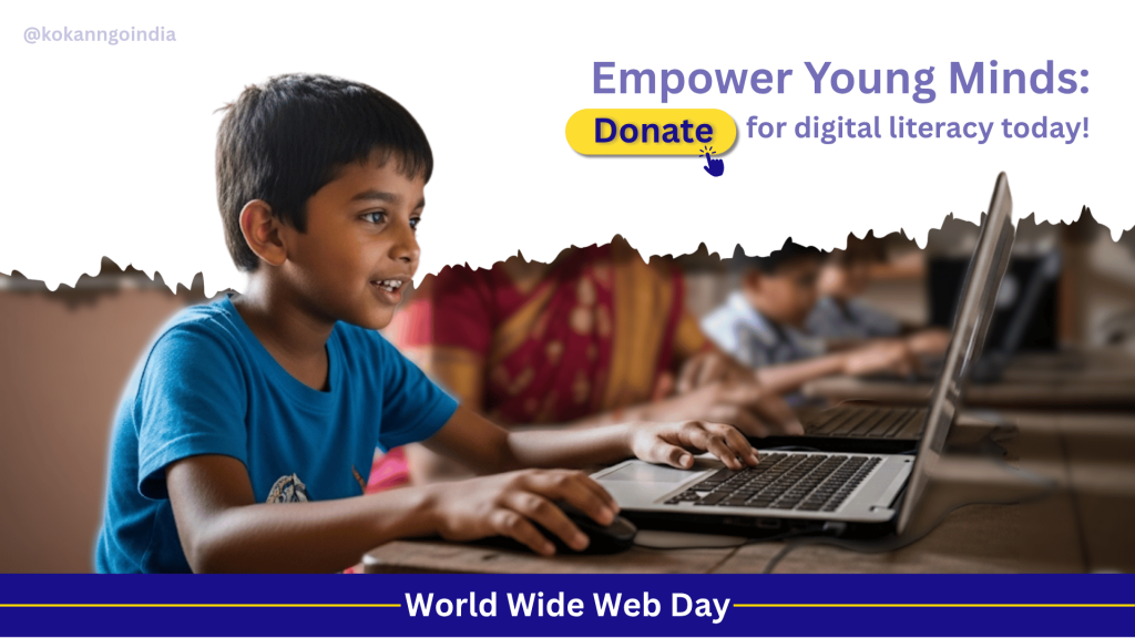World Wide Web Day, Donate to Orphanage, Kokan NGO India