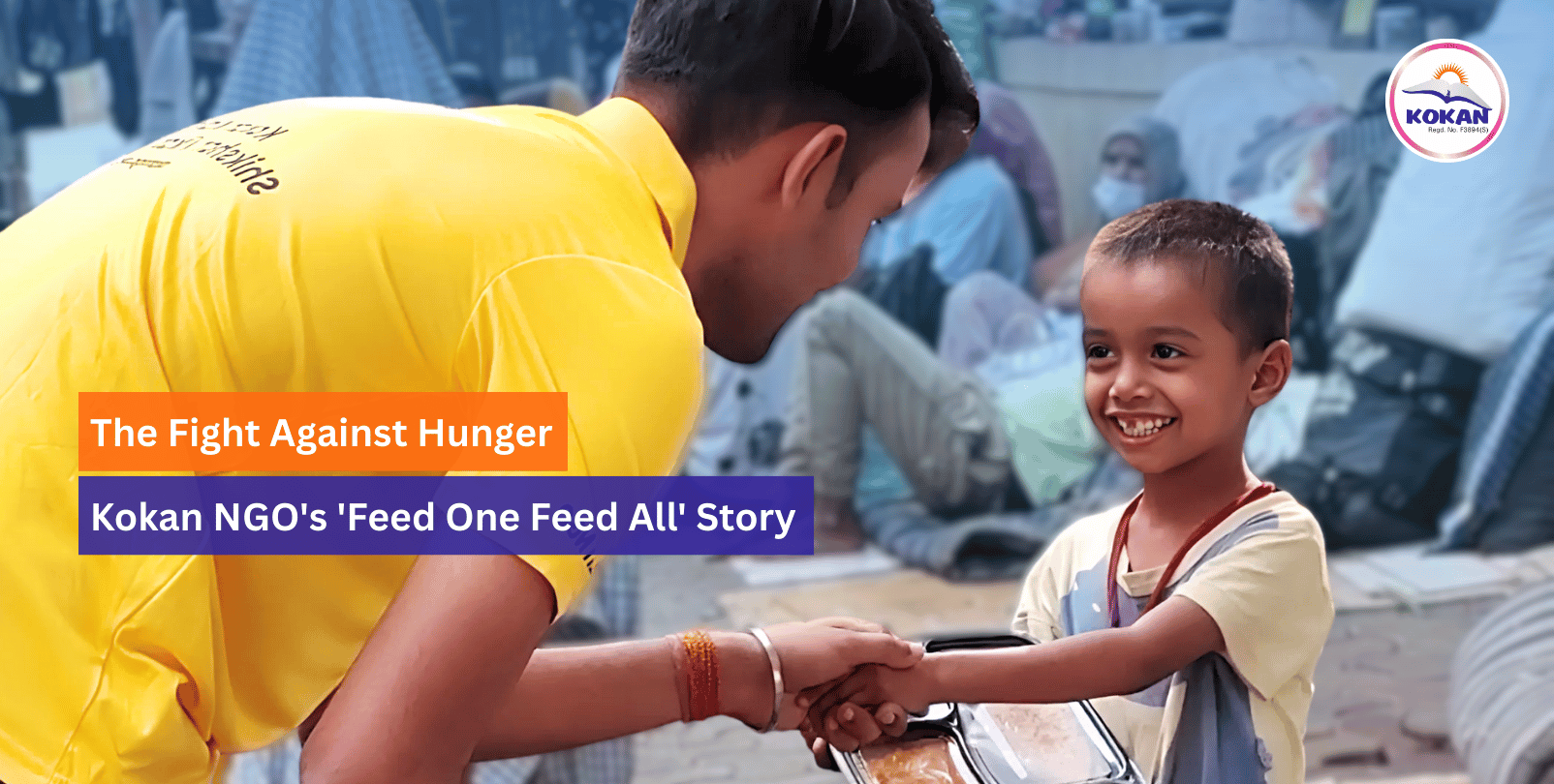 Hunger relief Program, Donate for food, Kokan NGO India