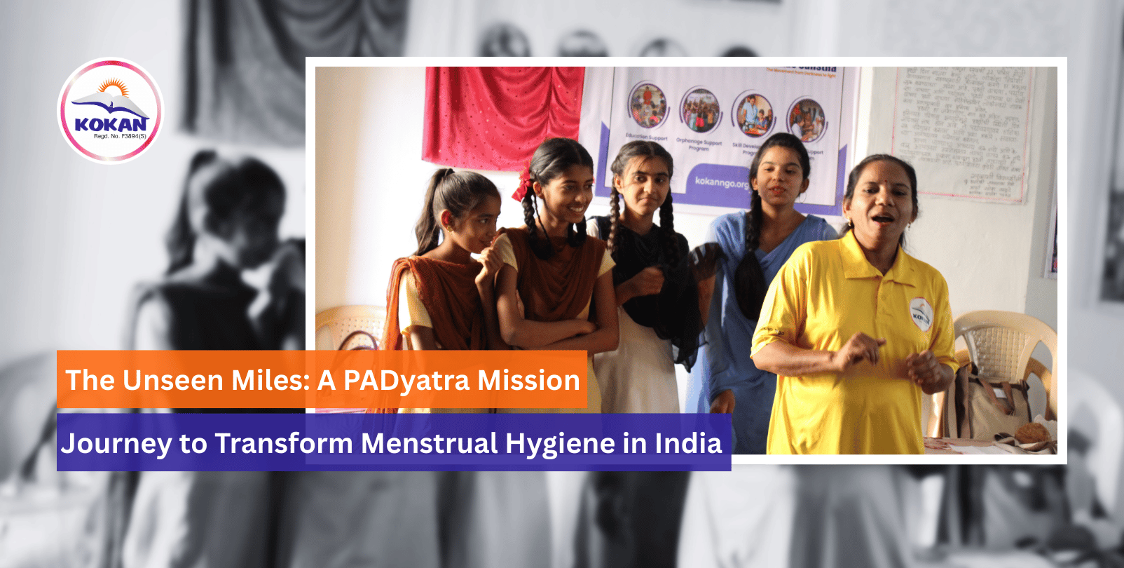 Menstrual hygiene, Women's health, Kokan NGO India