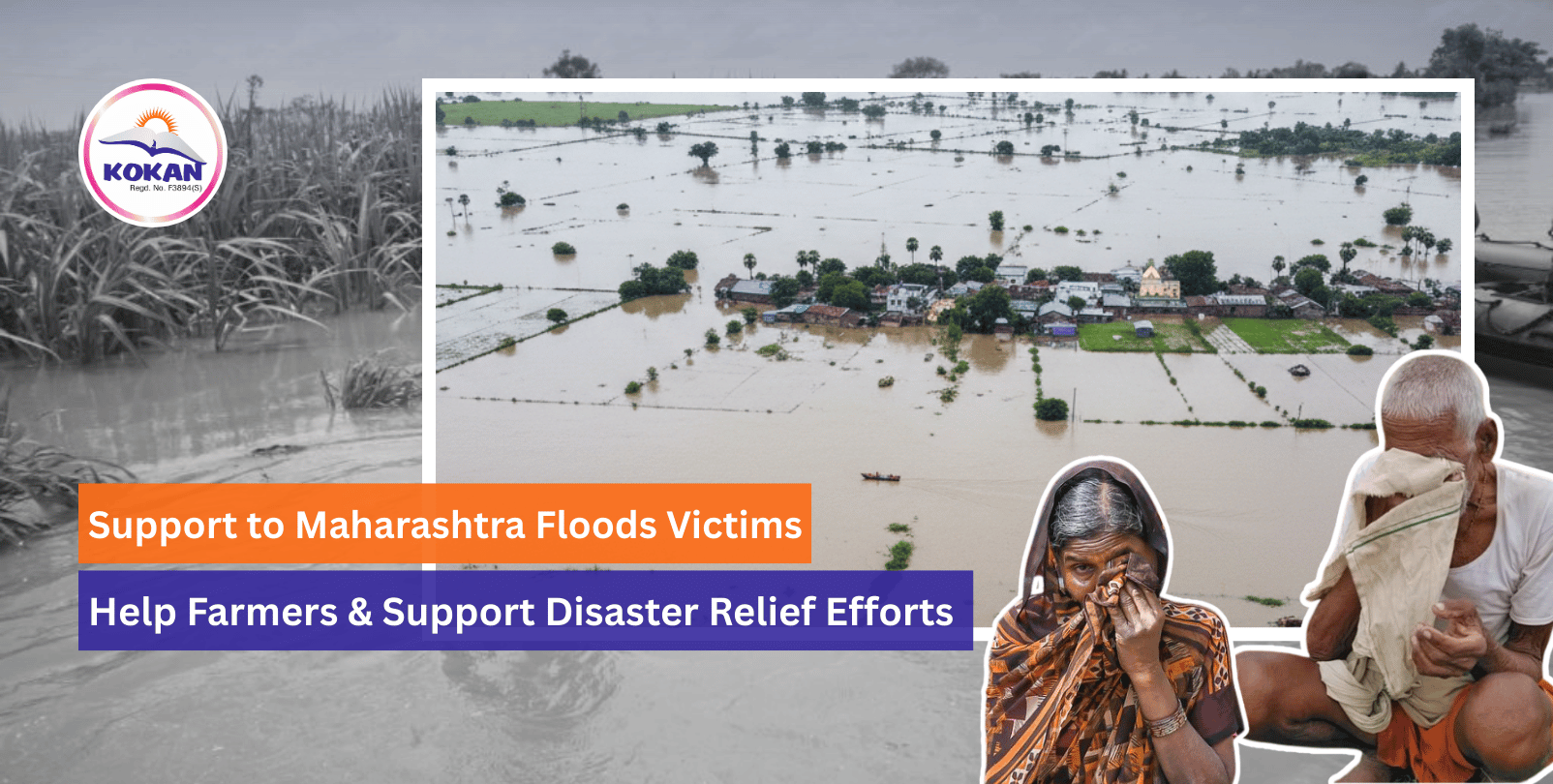 Maharashtra, Flood Victims, Donate Online, Disaster Relief, Heavy Rain