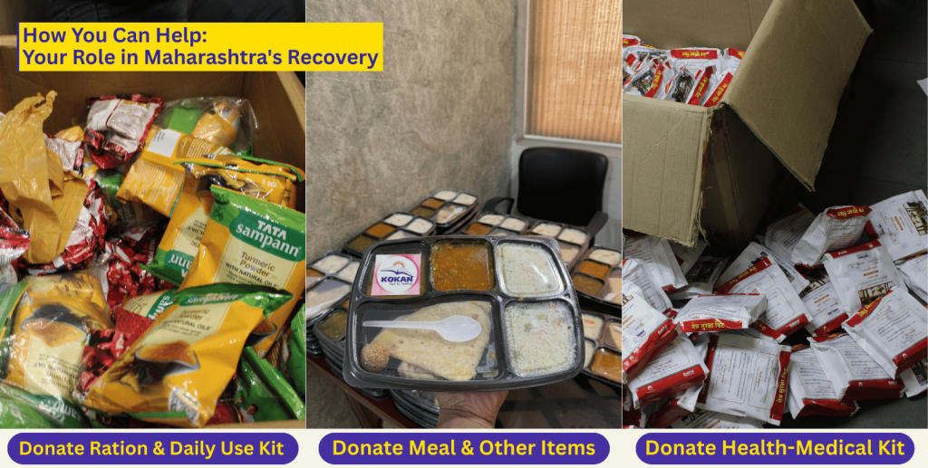 Maharashtra, Flood Victims, Donate Online, Disaster Relief, Heavy Rain