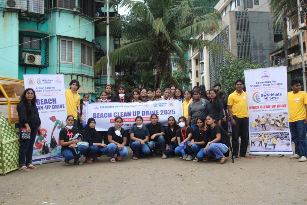 Beach Clean Up in Mumbai, Dadar Beach Clean-up 2025, Eco Initiative by Trusted NGO, impact of beach pollution in India