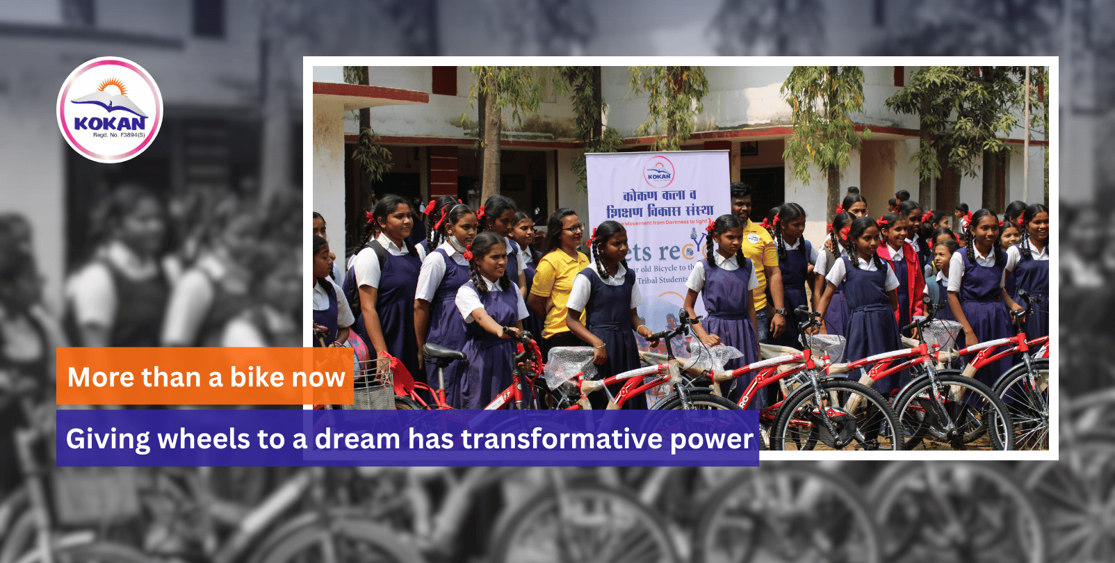 Donate Cycle, Girl Education, Support, Donation, Girls' Mobility