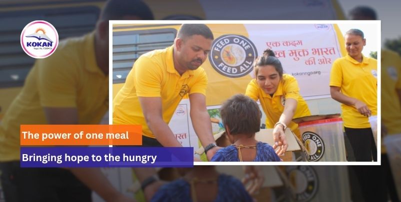 Food donation impact, NGO food program, Top NGO in India, Kokan NGO India