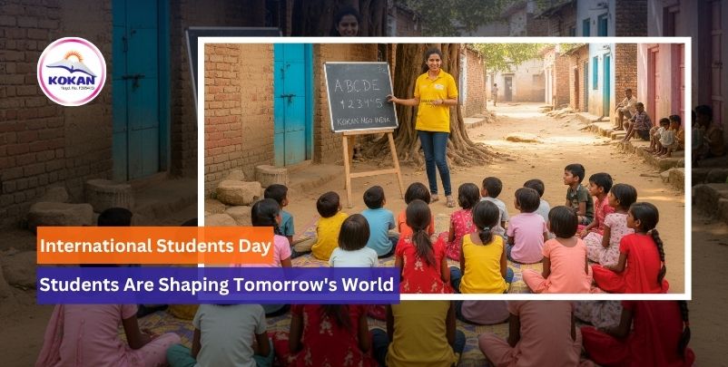 International Students Day 2025, support to education, India, Kokan NGO India