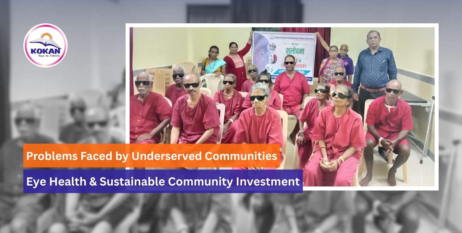 Cataract surgery, Eye Health, Kokan NGO India