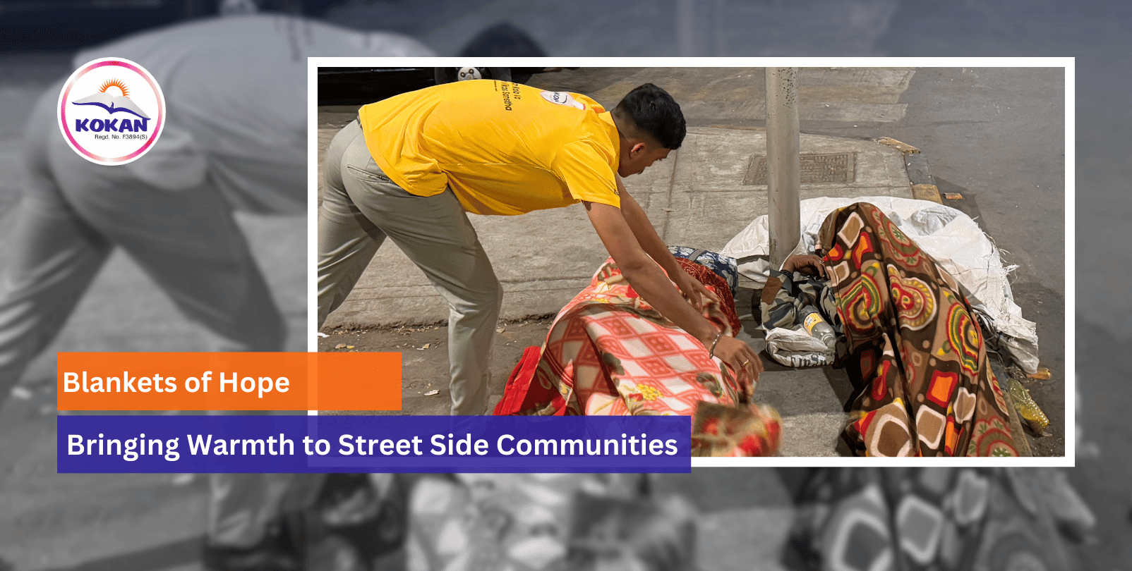 Blanket Distribution Program, Top NGO in India, Kokan NGO India