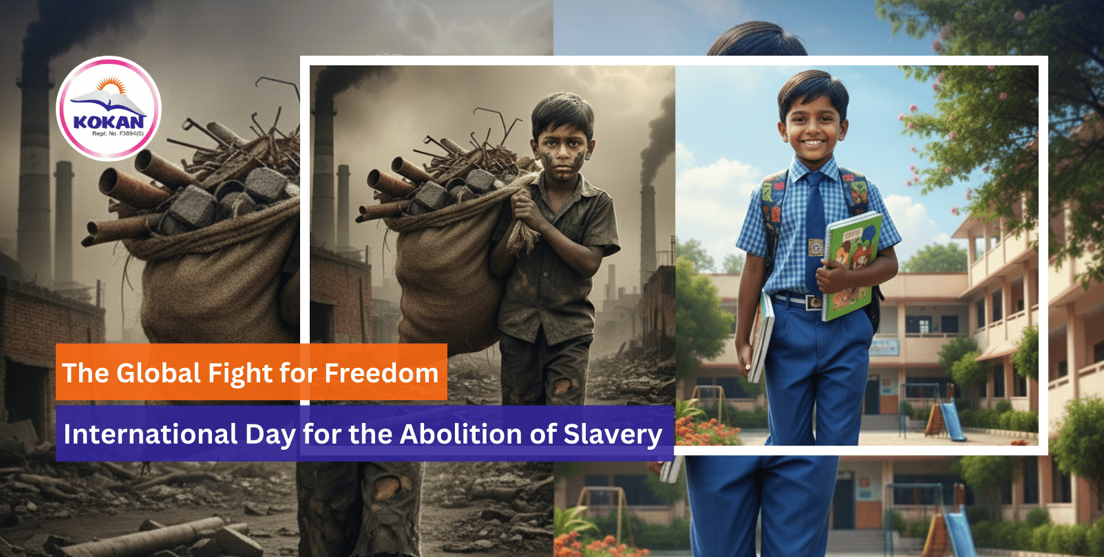 International Day for the Abolition of Slavery, Top NGO in India, Kokan NGO India
