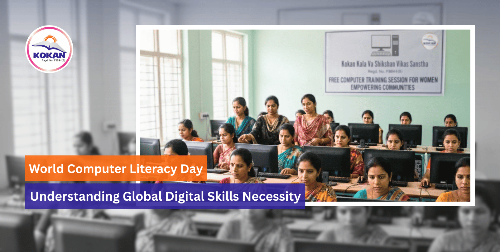 World Computer literacy day, Top NGO in India, Kokan NGO India