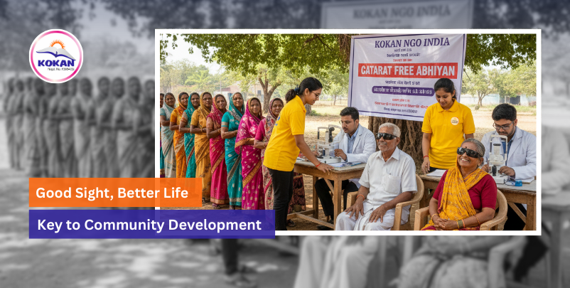 Cataract surgery, Eye Health, Kokan NGO India
