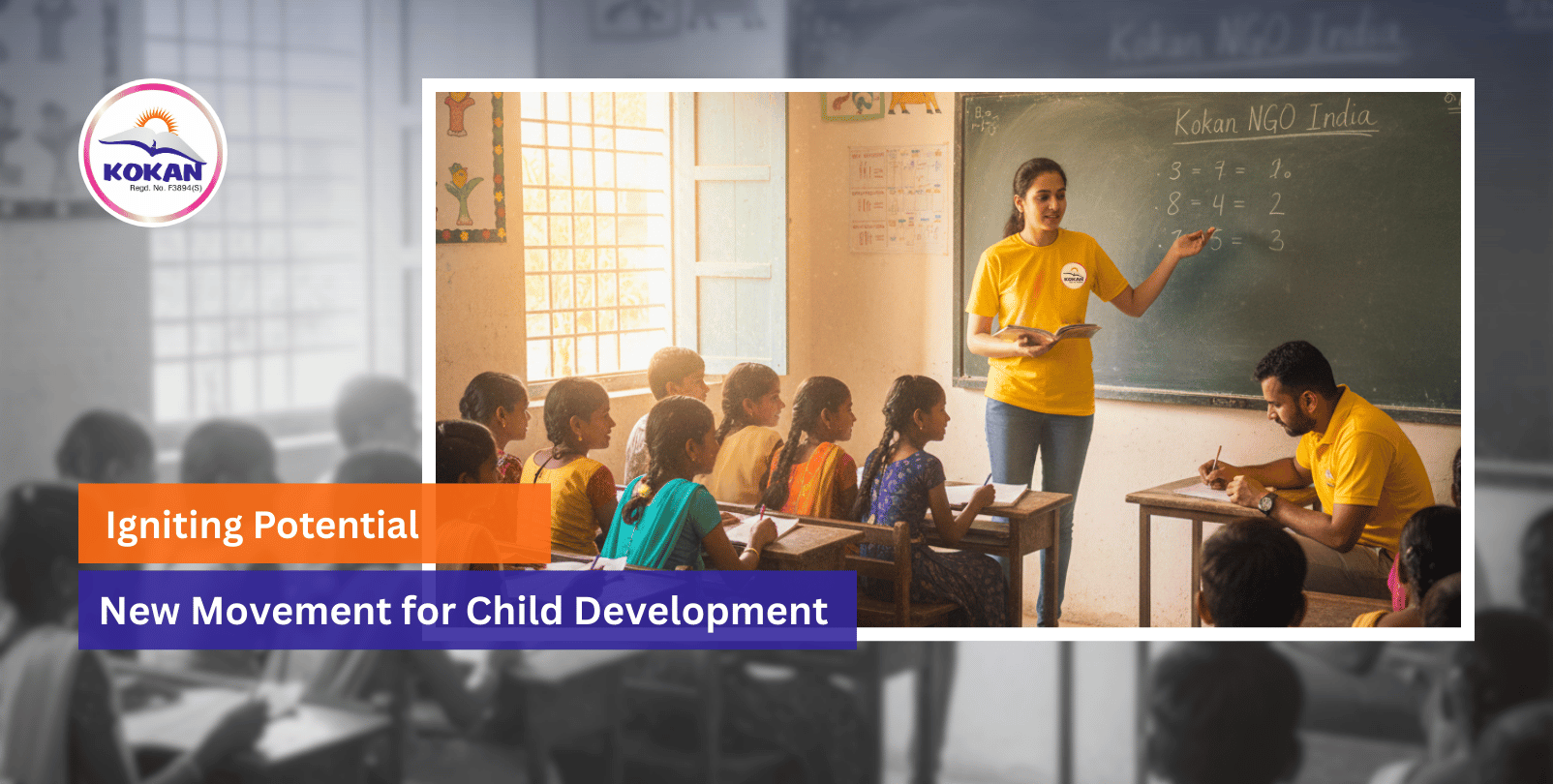 Donate for Child Education, Empowering children, Top NGO in India, Kokan NGO India