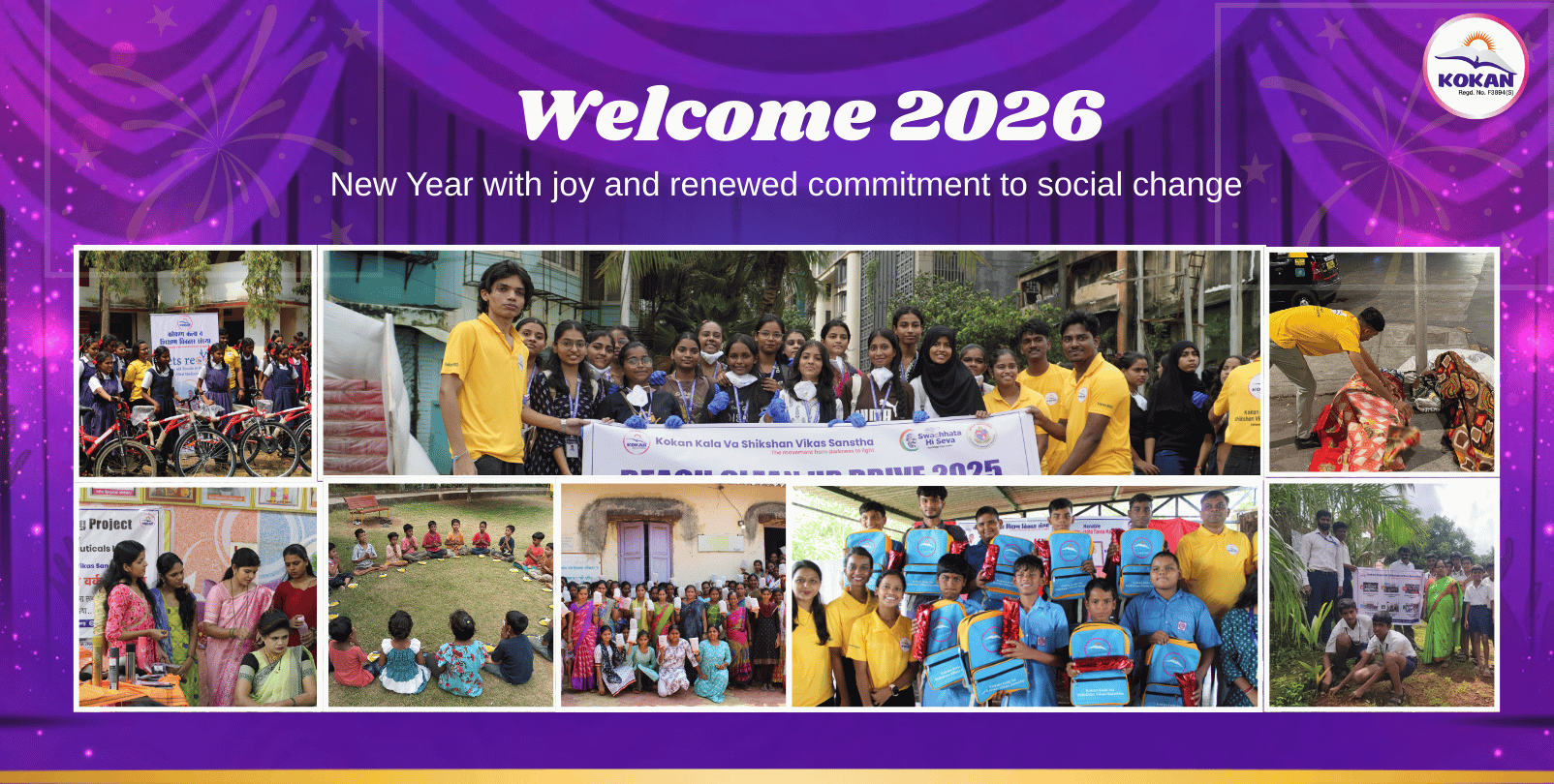 New Year, 2026, New Social Initiatives, Donate on New Year 2026