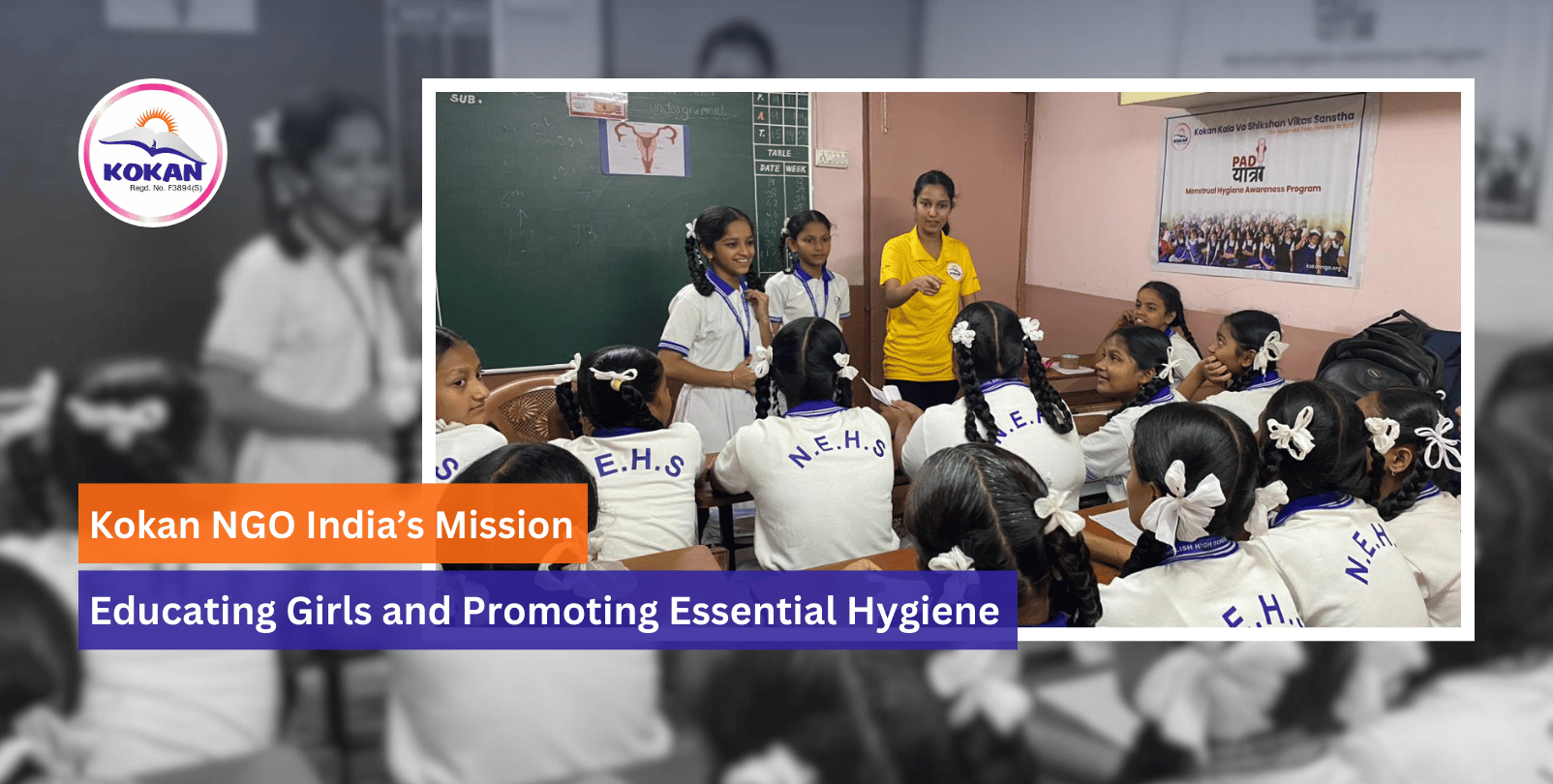 Women Education, Women Hygiene, Kokan NGO India