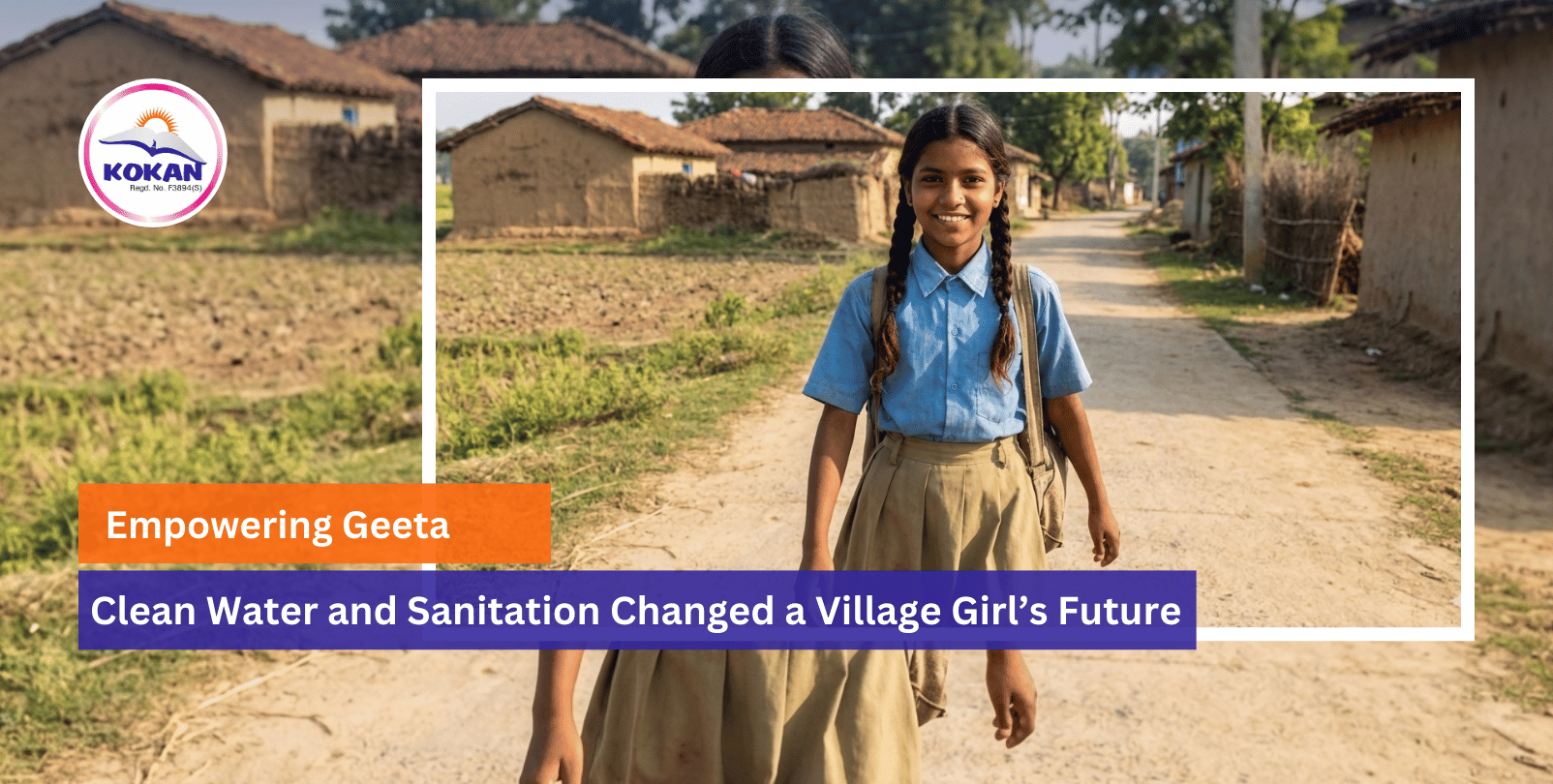 Clean Water and Sanitation, Hygiene Education for Rural Girls, Kokan NGO India