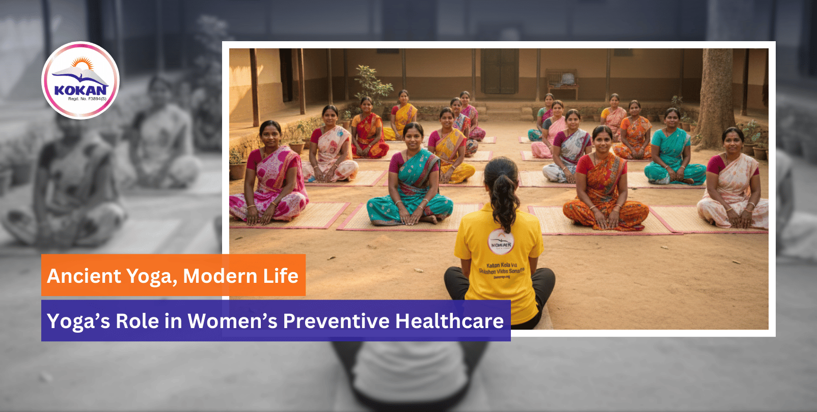 Yoga, Donation for Rural Development, Livelihood Skills for Women