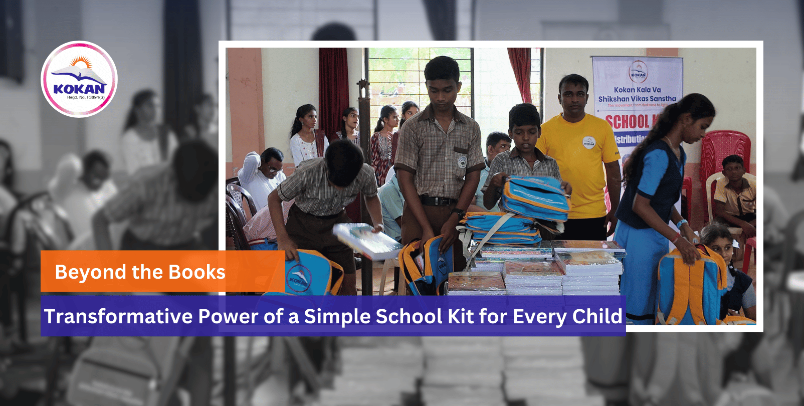 Donate for Education, Donate for Child Education, Kokan NGO India