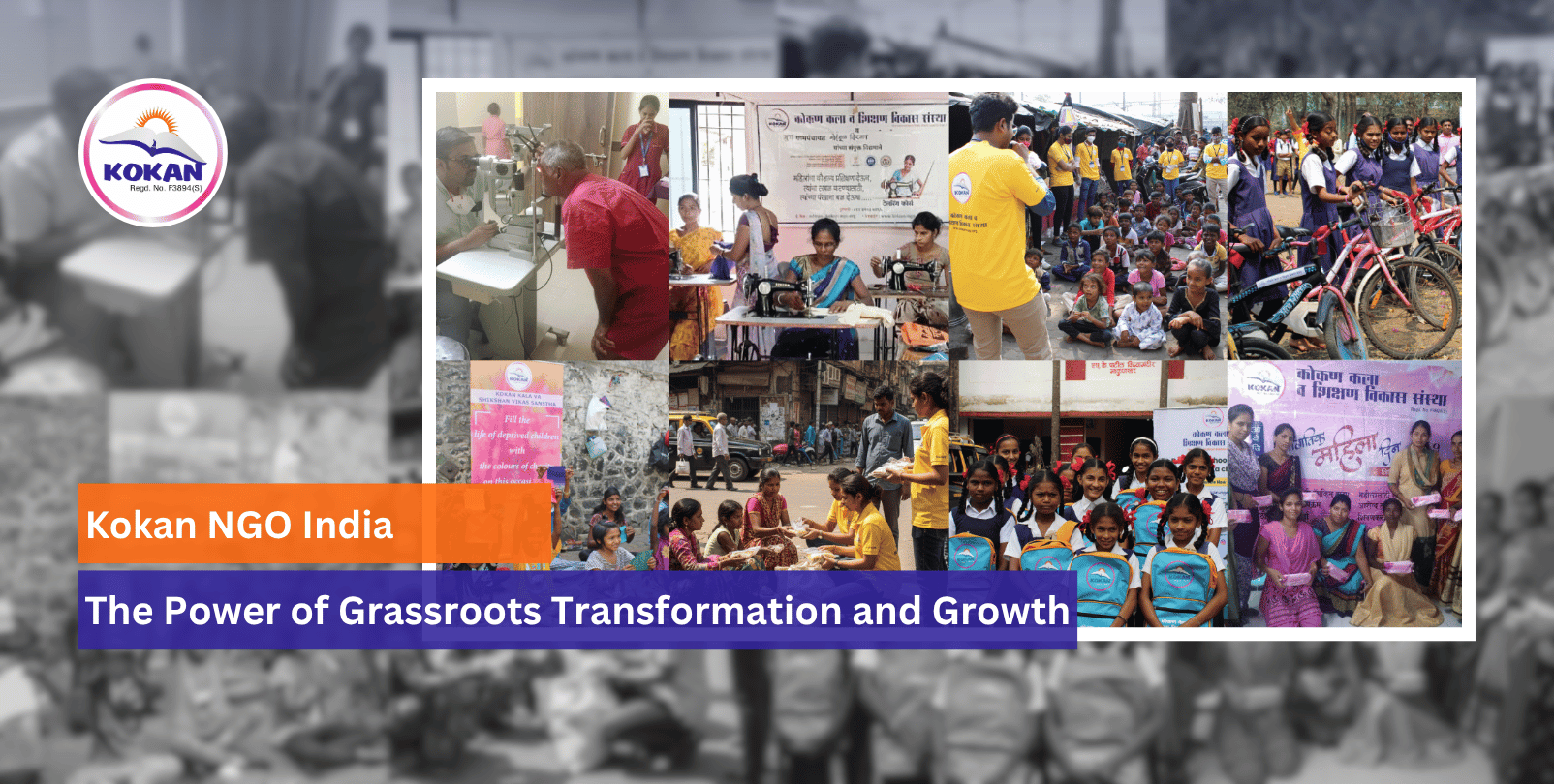 Kokan NGO India, Education Program, Health Campaigns, Village Development Program