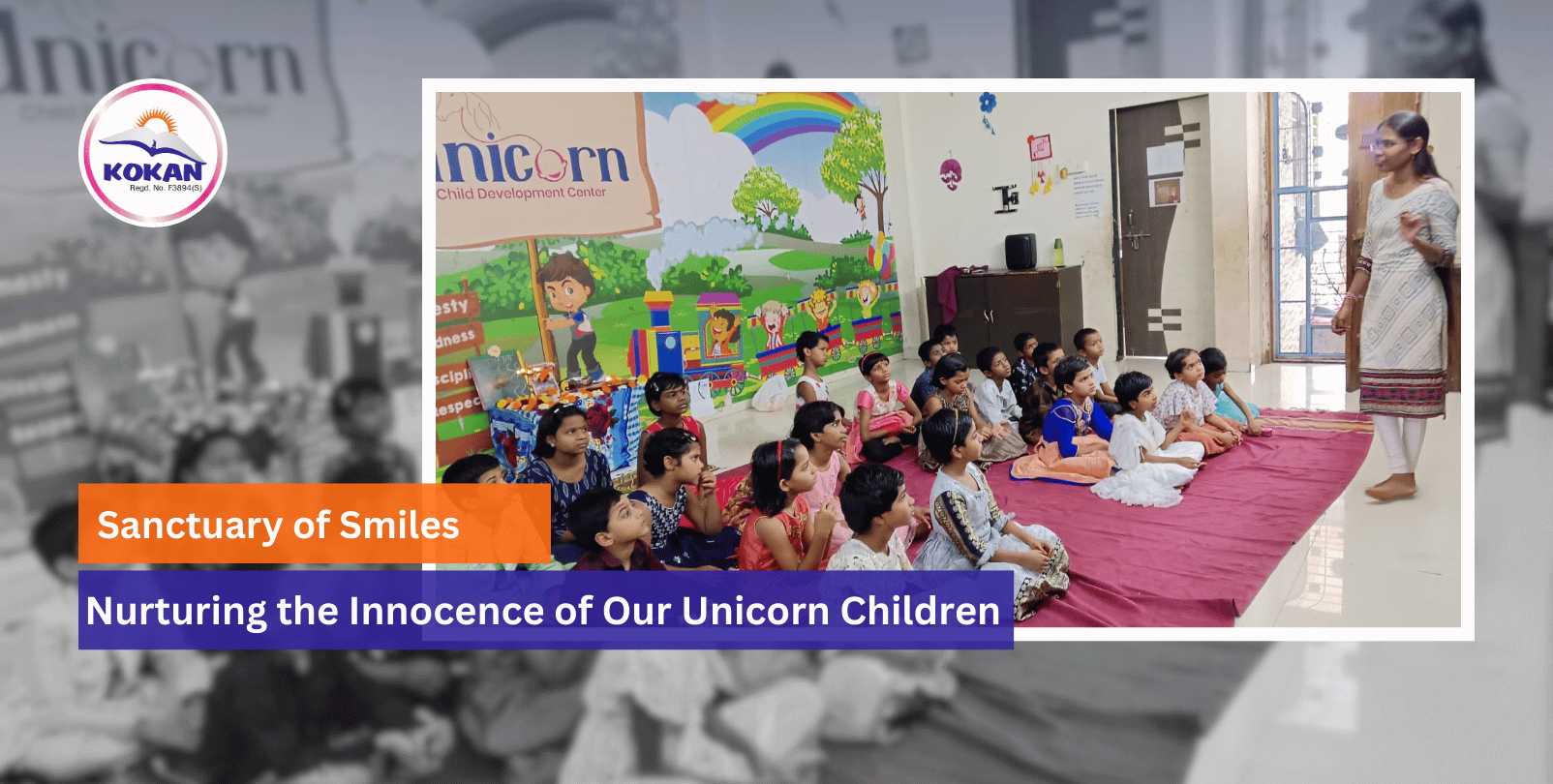 NGO for children's education, Shelter for an Orphanage Child, Kokan NGO India