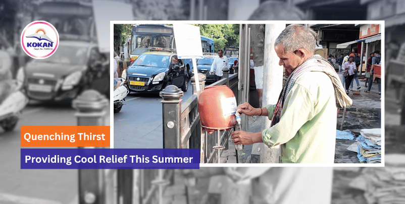 Water pot distribution, Summer relief initiatives,