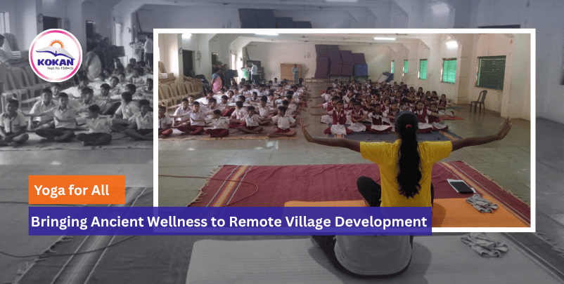 Rural yoga training India, Holistic wellness NGO, Tribal health programs, Yoga for village development