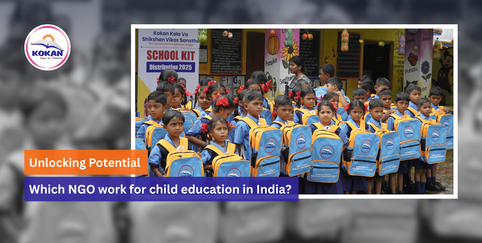 Child education NGO, NGO work for child education, Donate to Underprivileged students in Sindhudurg