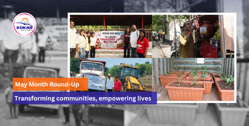 Kokan NGO India, Women Empowerment, Education, Medical, May Month Impact
