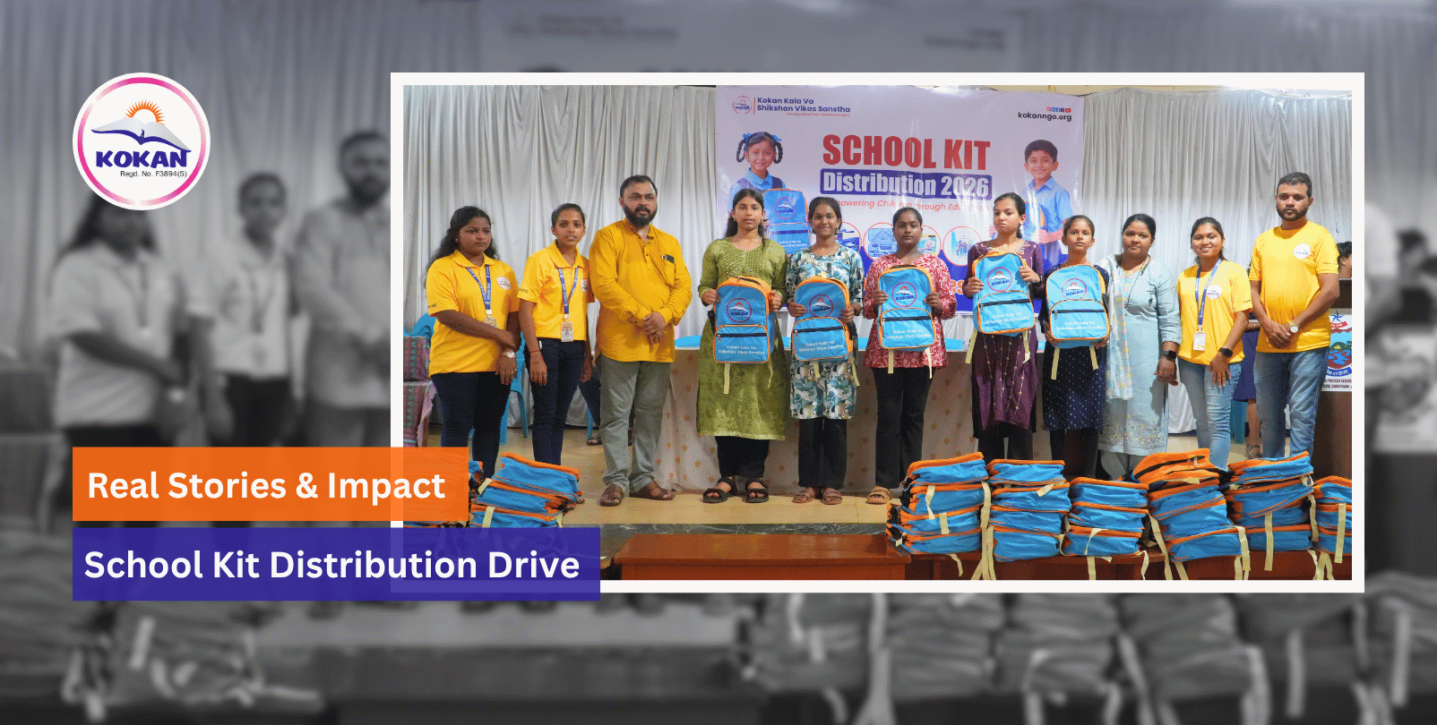 NGO for education, Donate School Kit, Rural Students