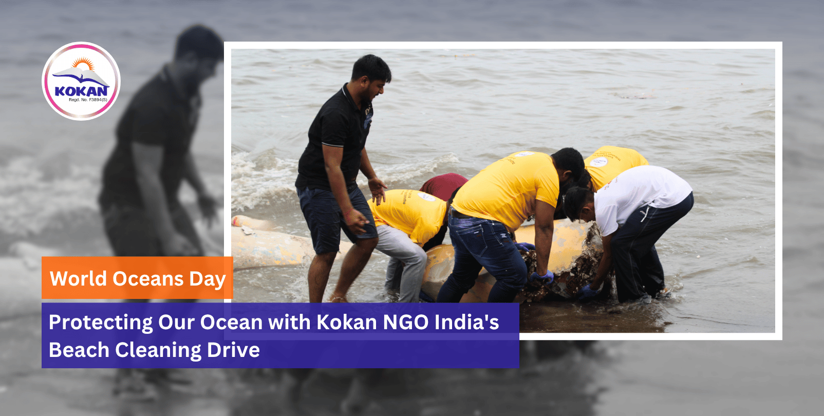 World Oceans Day 2026 : Protecting Our Ocean with Kokan NGO’s Beach Cleaning Drive