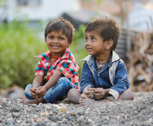 Children supported by Saksham